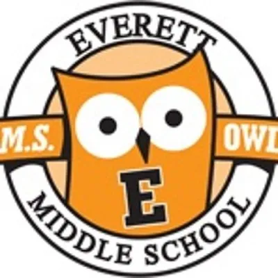 Everett Middle School logo